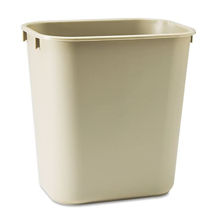 Rubbermaid Commercial 3.5 gal. Rectangular Trash Can FG295500BEIG
